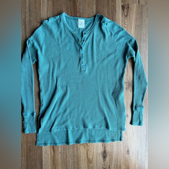 aerie Tops - Aerie waffle knit long sleeve